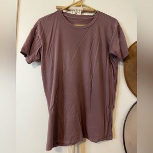 Mauve purple t-shirt from American Eagle
